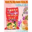 Bánh Pía Đậu Xanh Sầu Riêng Trứng Muối - 300g (4 cái 1 gói) Phù Hợp Làm Qùa Tặng Trung Thu