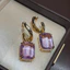 Thời Trang Phong Cách Mới Tua Rua Zircon Hoa Ánh Sáng Bông Tai Sang Trọng
