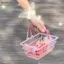 Giỏ đựng đồ Mini Hoàn thiện máy tính để bàn Mỹ phẩm Lưu trữ trang sức cho ký túc xá bé gái Tổ chức máy tính để bàn Giỏ đựng VN