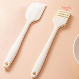 ✨Homie✨Dụng Cụ Làm Bánh Bằng Silicone Cao Cấp Chống Dính, Chịu Nhiệt Cao - Cây Vét Kem, Cây Đánh Trứng, Cọ Quét Dầu