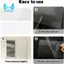 Vỏ lỗ thông hơi PET có keo trong suốt, nhựa, sắt, lỗ thông hơi nhôm cho trần treo tường RV và máy tính không khí