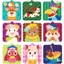 Sách dán trẻ em EDIWANY, Giáo dục Montessori Học sớm Pom-pom Collage, Bộ chất liệu DIY Tương tác giữa cha mẹ và con cái Động vật Pompom Crafts PomPom Kit