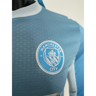 Áo đấu dài tay cầu thủ sân nhà Manchester City 2026-27 mới, Tên & Số tùy chỉnh, Vải thoáng khí cao cấp, S-3XL
