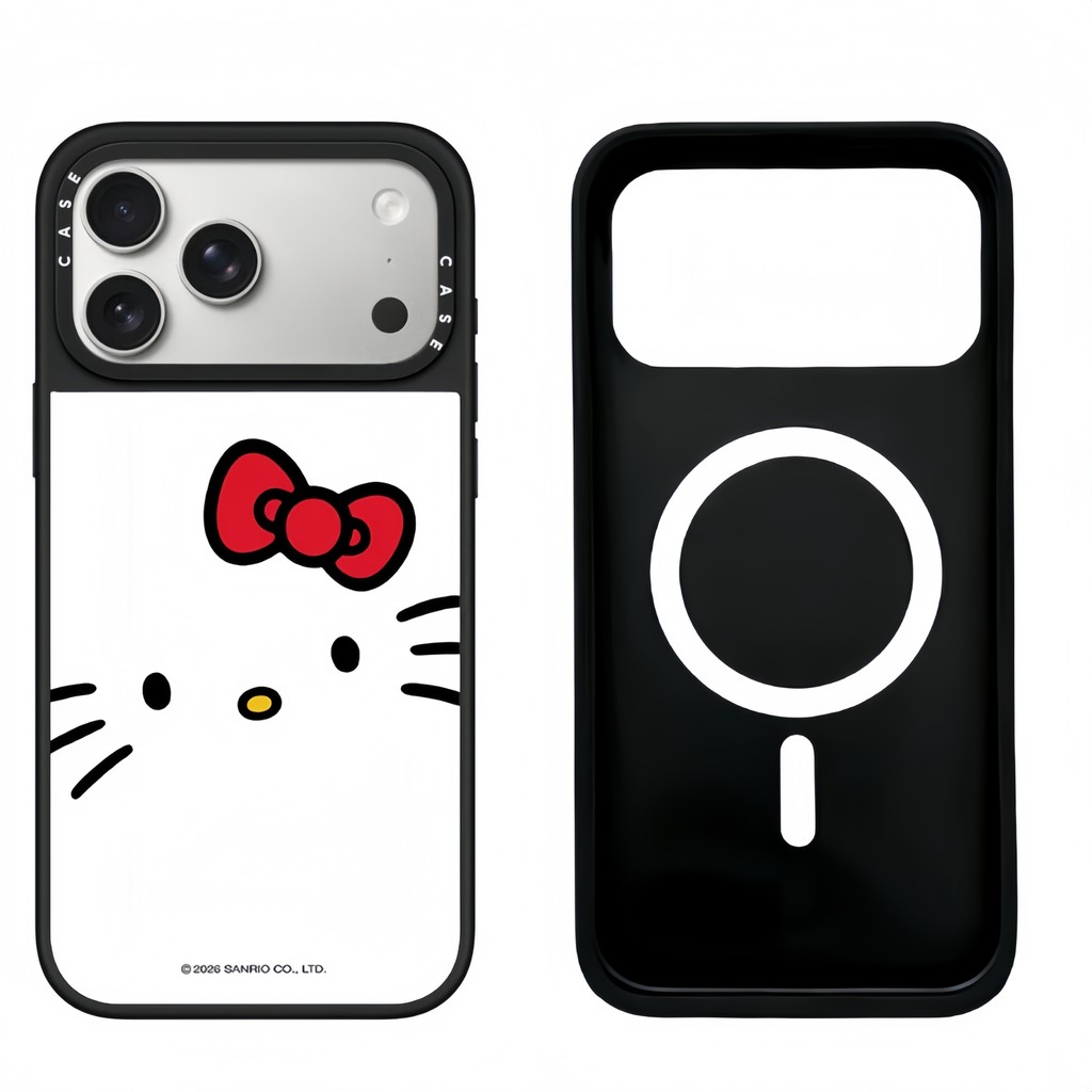 Ốp điện thoại mặt gương mèo cà chua từ tính cho iPhone 17 Pro Max 16 ProMax 15 14Plus 13 12 11 Vỏ điện thoại chống rung