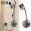 Giá đỡ máy sấy tóc YICA, Giá đỡ máy sấy tóc miễn phí bằng thép Carbon, Cốc hút 360 Giá đỡ rảnh tay có thể điều chỉnh Sử dụng tại nhà