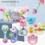 MỚI 1 / 7 Chiếc Sơ Sinh Cảm Giác Miếng Dán Trò Chơi Phát Triển Cho Bé Lục Lạc Đồ Chơi Giáo Dục Trẻ Sơ Sinh Đồ Chơi Cho 0 6 12 Tháng SKY