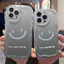 Ốp Lưng Cho Realme C65 C63 C55 C53 C51 C35 C30 C21Y C25 C25S C20 C15 C12 C11 5 5S 5i 6i Note 50 Narzo 20 30A Kem Vồng Cong Edge Motif Blue Smile NYK210