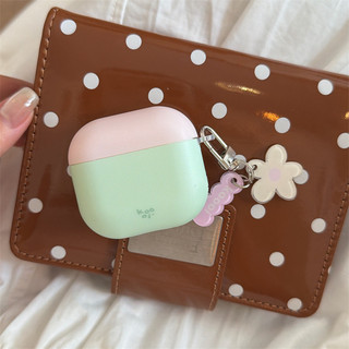 Mặt dây chuyền + chặn màu mờ cho AirPods 1 / 2 3 Pro Pro2 pro3 Airpod4