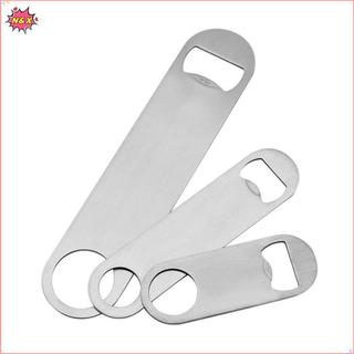 Dụng cụ mở nắp chai bia bền Mini N & X Dụng cụ mở nắp chai tốc độ phẳng bằng thép không gỉ.