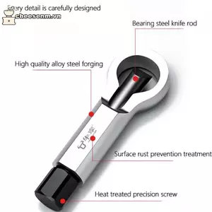 Cheenm 1 Bộ chia đai ốc bằng thép hợp kim hạng nặng 9 đến 27mm Bộ dụng cụ loại bỏ đai ốc rỉ sét Bộ dụng cụ khai thác thủ công VN