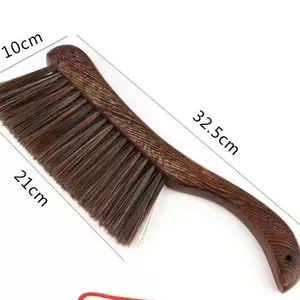 Giường Quét Wenge Gỗ Bàn Chải Tóc Mềm Chống Tĩnh Điện Hộ Gia Đình Vệ Sinh Chổi Tay Cầm Dài Giường Sofa Phòng Ngủ 5.31