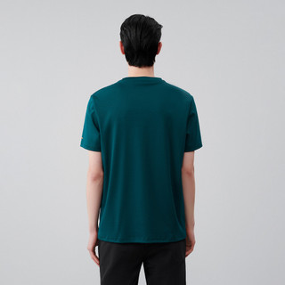 [GIẢM 50%] Áo Thun Nam HLA Ngắn Tay Trơn Basic In Nhiệt, Cotton Thoáng Khí, Co Giãn Thoải Mái