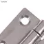 Luckyew 40 * 40 * 2mm Bản lề bằng thép không gỉ Thiết bị công nghiệp Bản lề tủ TQ