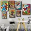 Marvel 's Avengers Người Nhện Truyện Tranh Poster Không Khung Tranh Canvas Bắc Âu Trang Trí Phòng Trẻ Em