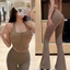 Quần tập Yoga nhẹ loe dành cho nữ VN có dây đeo chéo (COD), Quần thể thao chạy bộ lưng cao, Quần loe thể thao mùa xuân mùa hè thông thường.