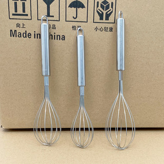 Máy đánh trứng bằng thép không gỉ Máy trộn tay gia đình Hướng dẫn sử dụng Máy đánh trứng cỡ lớn vừa nhỏ WNK6