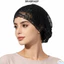 BRBRAA Slouchy Beanie, Mũ len móc thủ công nhẹ, Thiết kế hoa ấm cúng sành điệu Lưới vải dệt kim mũ đầu lâu Mũ nón