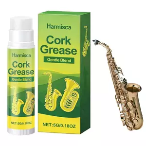 Mỡ Cork cho dụng cụ Woodwind 5g Dụng cụ bôi trơn làm sạch sâu cho du lịch hàng ngày Home Studio sonlekvn