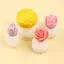 MỚI 1 Cái Handmade Thạch Cao Nhựa Khuôn DIY Hoa Tulip Hoa Hồng Khuôn Silicon Tự Chế Bánh Quy Sô Cô La Kẹo Nướng Dụng Cụ SKY