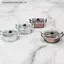 Mới DollHouse Mini Lẩu Đĩa Ăn Trung Quốc Ẩm Thực Nồi Bếp Nồi Thời Trang Búp Bê Nhà Phụ Kiện Đồ Chơi Nội Thất SKY