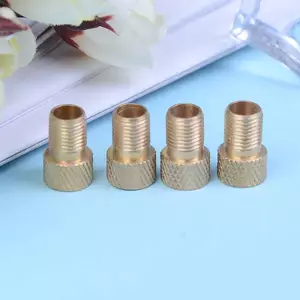 AN.MART 4 Cái / bộ Chuyển Đổi Van Chuyển Đổi Xe Đạp Đường Bộ Ống Bơm Xe Đạp 1.5Cm VN