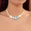 AqToCna Bohemia Phong Cách Vỏ Hoa Bện Nelaces Dành Cho Nữ Hoa Dễ Thương Choker Đi Biển Mùa Hè Nelace Phụ Kiện Trang Sức Quà Tặng AqToCna