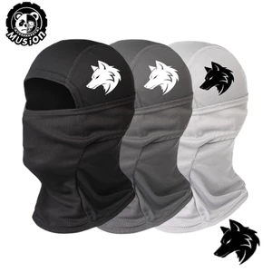 Musion Lỗ Một Mắt Balaclava Lưới Thoáng Khí Full Face Cover Cho Xe Máy Đi Xe Thể Thao Ngoài Trời