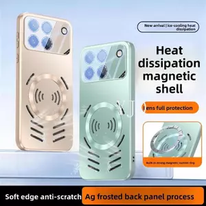Ốp Lưng Cho Honor Win RT Mẫu Mới AG Matte Back Panel Bảo Vệ Ống Kính Từ Tính Tản Nhiệt Thu Hút Từ Tính Vỏ Điện Thoại Chống Rơi