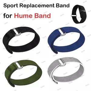 Dây đeo thay thế thể thao PYCOU, Dây đeo theo dõi sức khỏe có thể điều chỉnh vòng Nylon, Dây đeo cổ tay mềm thoáng khí cho dây đeo sức khỏe Hume