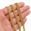 Dây chuyền Cuba bằng thép không gỉ MERIGGIARE, Dây chuyền lề đường bằng thép không gỉ rộng 5,5mm, Liên kết phẳng Chiều rộng 8mm Liên kết cáp DIY Dây chuyền làm đồ trang sức DIY Làm vòng cổ DIY