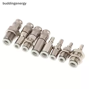 {BUDDI} Đầu nối Qui khí quản Khớp ống PU một chiều KK2P KK2S 04H 06H 04E 06E 06E Lắp phát hành nhanh cho dây chuyền lắp ráp {bunningenergy}