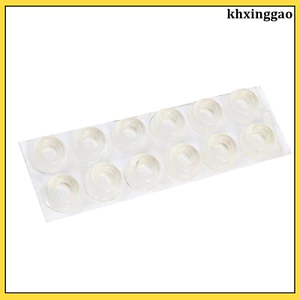 Bộ chặn đệm nội thất Tấm bảo vệ cao su trong suốt Tấm cản cho núm cửa tủ Keo khxinggao