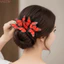 Lược Tóc Bướm WEETW, Bàn Chải Tóc Bướm 3D Nhiều Màu Sắc, Kẹp Tóc Thanh Lịch Lược Kim Loại Di Động Bướm Đầu Phụ Kiện Tóc Nữ