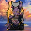 DBZ Super Saiyan Goku 3D Tank Top Unisex, Áo Vest không tay thoáng khí mềm mại cho thể thao tập thể dục