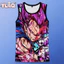 Dragon Ball Z Goku Vegeta 3D In Hình Nam Tank Top, Áo Vest Thể Thao Không Tay Mềm Thoáng Khí