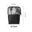 Túi đựng cọ trang điểm FAVORITEGOODS, Thiết kế dọc Bàn chải trang điểm dung tích lớn, Xô đựng đồ chống nước có thể gập lại chống bụi di động Du lịch