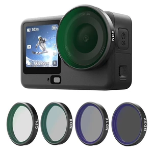 Bộ lọc Tương thích với Bộ khuếch tán phân cực DJI Action 6 UV CPL1 ⁄ 4 Star 8pt Bộ lọc ND 8 16 32 64