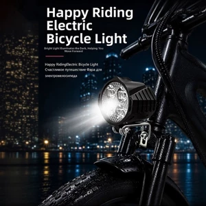 Đèn pha xe đạp LED cho xe đạp gấp Xe tay ga E-Bike 36V 48V 52x61x70mm Kích thước