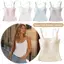 PYCOU Nữ Camisole, Áo Vest Dây Đeo Vai Đôi In Hoa, Thiết Kế Gợi Cảm Hiệu Ứng Giảm Béo Dây Đeo Có Thể Điều Chỉnh Backless Top Mùa Hè