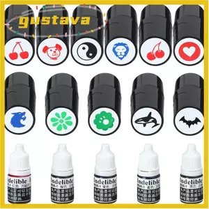 GUSTAVA Golf Stamp Marker Thể thao ngoài trời Con dấu nhựa khô nhanh