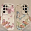 Ốp Điện Thoại Cho VIVO Y03 Y28S Y28 Y29 Y19S V30 Pro V30E Y36 Y27 Y100 Y31 Y31D Vỏ Thời Trang Hợp Thời Trang Bướm TPU Silicon Chống Sốc Họa Tiết Mềm Kem Vồng Cạnh