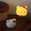 Đèn ngủ LED Hello Kitty mềm mại Đèn phát sáng nhẹ nhàng | Đèn ngủ trẻ em an toàn không độc hại PVC | Đèn ngủ trang trí nhà trẻ & giảm lo âu