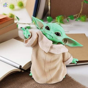 Tượng Yoda Cho Bé - Quà Tặng Đồ Chơi Trang Trí Ngôi Sao Chiến Tranh Mandalorian Cho Trẻ Em