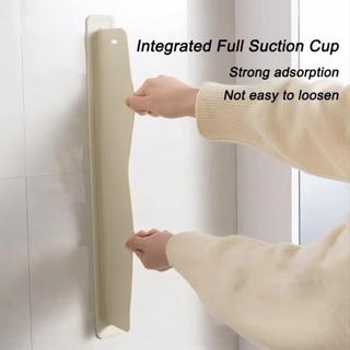 WOOLYNOOK 1 / 2 Tấm vách ngăn nước, Đồ dùng nhà bếp Bồn rửa Silicone vách ngăn Splash Guard, Chất lượng cao với cốc hút Bể bơi Bồn rửa chống dầu Sản phẩm gia dụng
