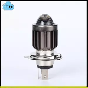 H4 Ống Kính Led Đèn Pha Xe Máy H4 Led Trắng Vàng Hi Lo Chùm Đèn Chạy Cho Xe Máy Xe Tay Ga