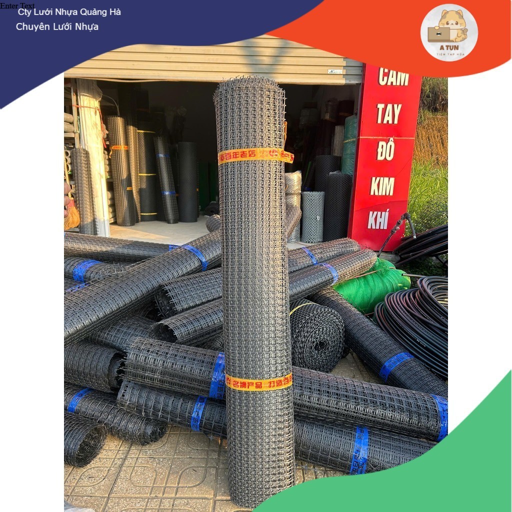 Lưới nhựa dẻo cao 1.5 mét dài 50m ô 2cm và ô 3.5cm lưới dào vườn - lưới quây chuồng gà, làm sàn vịt