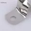 GCDHome 20 Chiếc M5-20 Dây Đeo Cứng Thép Không Gỉ 2 Lỗ Cáp U Braet Kẹp Để Cố Định Hoặc Cáp Ngựa Yên Kẹp HOT