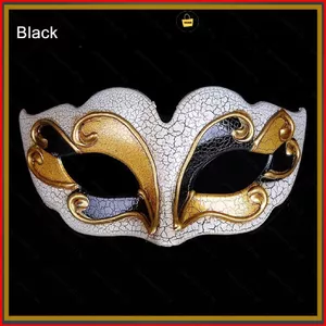 GC1 Fullbag Venetian Ball Masks Upper Crack Nửa Mặt Hóa Trang Halloween Show Cosplay Mask GC1