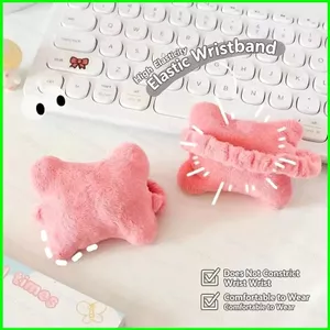 PS1 Miếng Lót Cổ Tay Mềm Có Dây Đàn Hồi Đệm Hỗ Trợ Tiện Dụng Cho Bàn Phím Văn Phòng Gõ Sử Dụng SP1