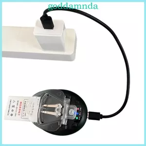 Đế sạc du lịch di động GODD cho 4 pin Lithium 2V Màn hình LED thông minh và chức năng dừng tự động